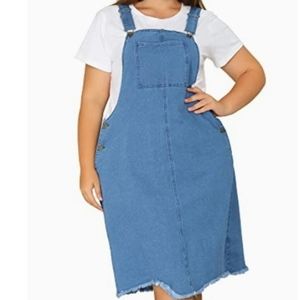 Plus size Overall Dress